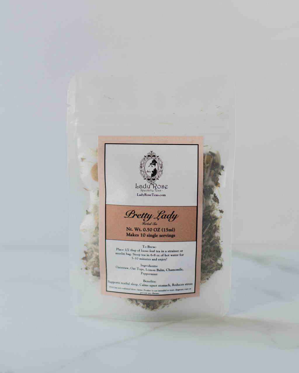 Pretty Lady Herbal Tea (0.5 oz) *Best Seller